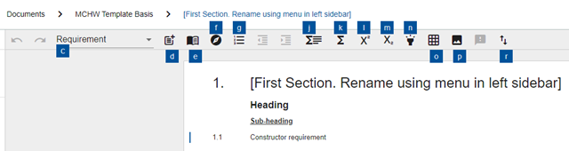 CARS screenshot showing the shortcut keys for the menu bar, accessed by holding 'Alt' and then pressing 'E'